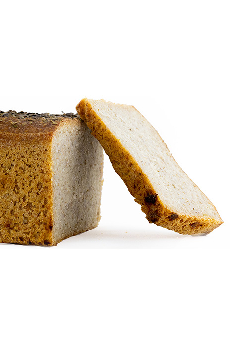 Chleb gryczany pełnoziarnisty z jagłą